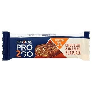 Image of Sci-Mx Pro 2Go Chocolate and Hazelnut Protein Flapjack