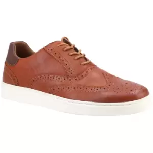 Image of Hush Puppies Mens Matias Brogue Lace Up Leather Shoes UK Size 8 (EU 42)