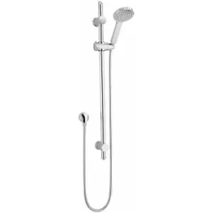Image of Water-Saving Shower Slider Rail Kit 740mm High - Chrome - Nuie