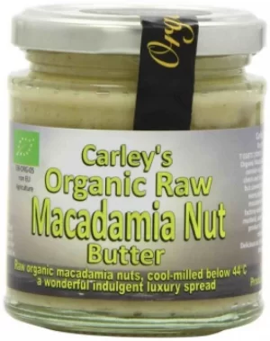 Image of Carley's Organic RAW Macadamia Nut Butter 170g