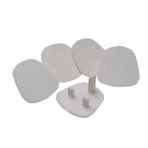 Image of SMJ Pack of 5 UK 3 Pin Child Safety Blanking Plug Socket Cover Protecter