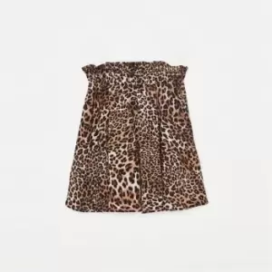 Image of Missguided Animal Print Skirt - Multi