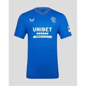 Image of Castore Rangers Authentic Home Shirt 2023 2024 Adults - Blue
