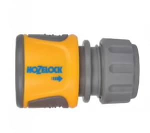 Image of Hozelock Soft Touch Waterstop Hose Pipe End Connector 1/2" / 12.5mm Pack of 1
