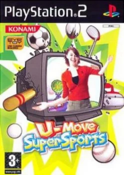 Image of U Move Super Sports PS2 Game