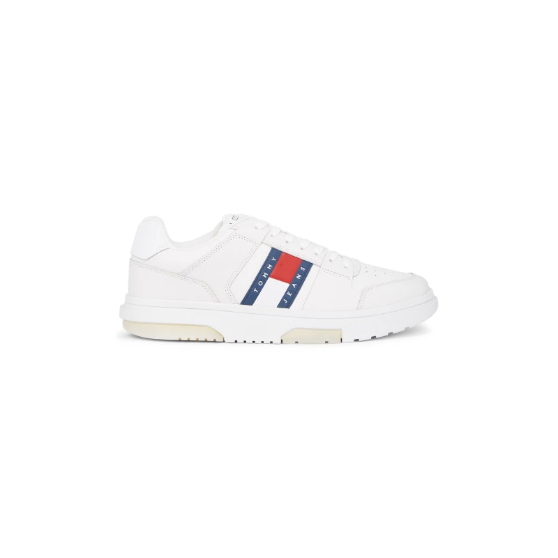 Image of Tommy Jeans THE BROOKLYN LEATHER ESS - White White 10
