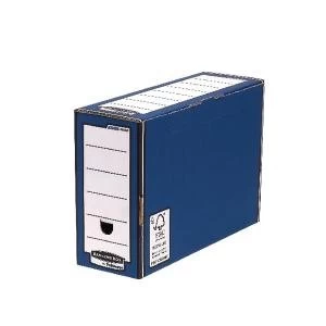 Image of Fellowes Bankers Box Premium Transfer File Blue White 00059-FF