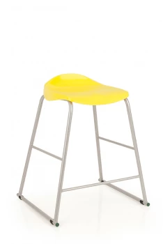 Image of Titan Stool Size 5 - 610mm Seat Height - Yellow