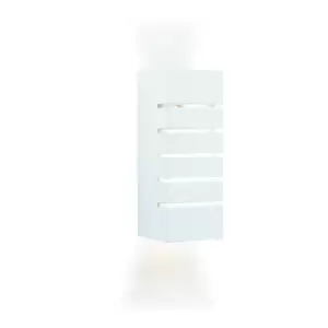 Image of Netlighting Search Light Eu - 1 Light Indoor Wall Light Paintable White Plaster,