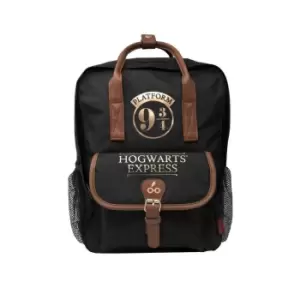 Image of Harry Potter Premium Platform 9 3/4 Backpack (One Size) (Black/Brown)