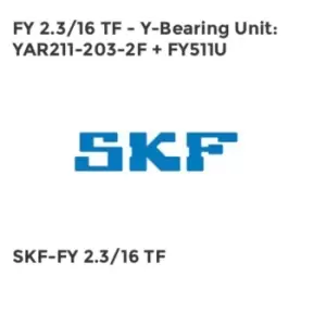 Image of FY 2.3/16 TF - Y-Bearing Unit: YAR211-203-2F + FY511U
