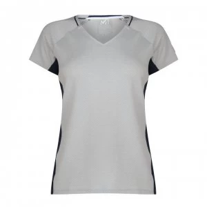 Image of Millet Tril Delta T Shirt Ladies - Dawn/Saphir