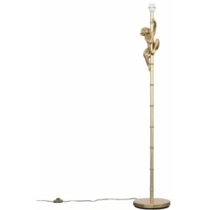 Image of Hanging Monkey Floor Lamp Base Lights - Gold