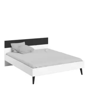 Image of Oslo Bed 160 X 200, Black Matt