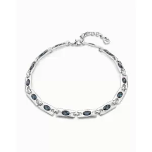 Image of The Crown Blue Faceted Crystal Necklace