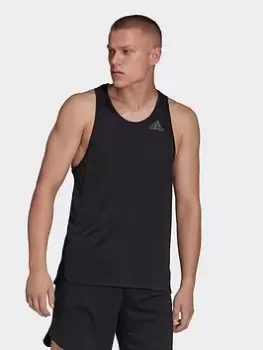 Image of adidas Heat.rdy Hiit Tank Top, Black, Size S, Men
