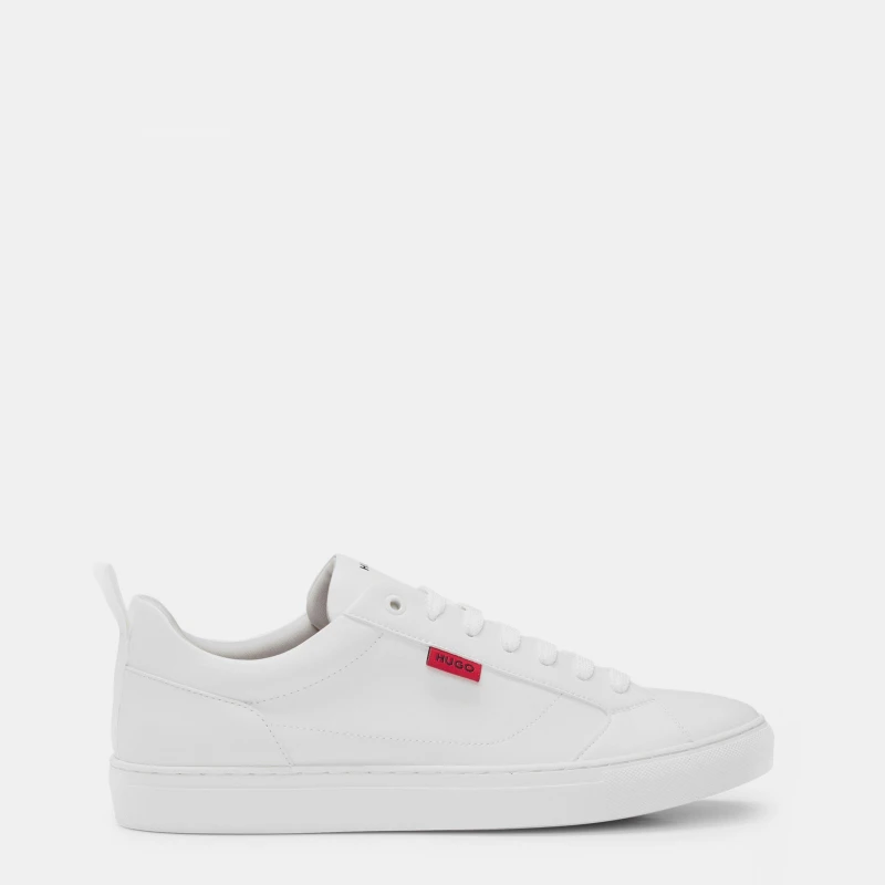Image of Hugo Morrie Tennis Style Trainer - White White 11