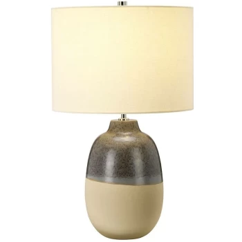 Image of Grange Park - 1 Light Table Lamp Ceramic, E27 - Elstead