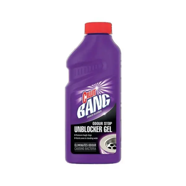Image of Cillit Bang Power Cleaner Odour Stop Unblocker Gel 500ml 3082040