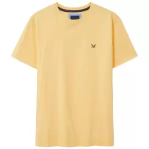 Image of Crew Clothing Mens Classic Tee Golden Haze Medium