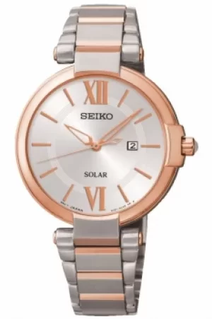 Image of Ladies Seiko Solar Powered Watch SUT156P1