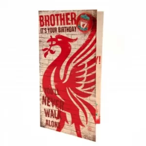Image of Liverpool FC Birthday Card Brother