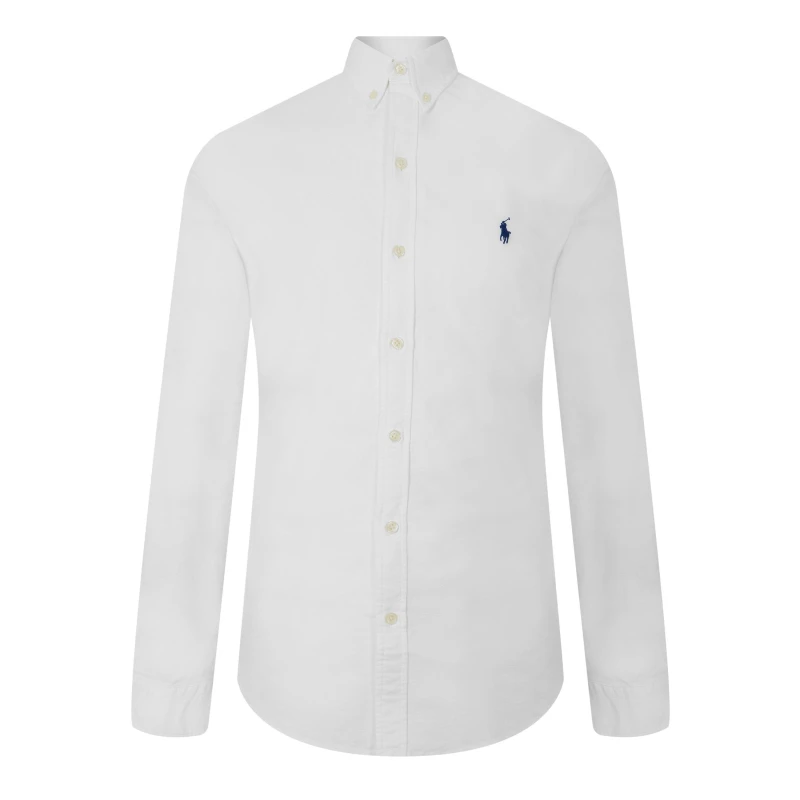 Image of Polo Ralph Lauren ZSC11B mens Long sleeved Shirt in White