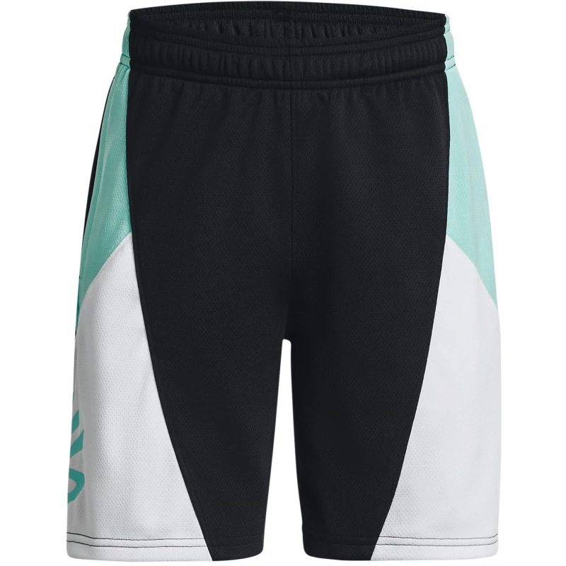 Image of Under Armour Kids Curry Splash Basketball Shorts Black male 9-10 (M)