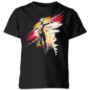 Image of Ant-Man And The Wasp Brushed Kids T-Shirt - Black - 5-6 Years