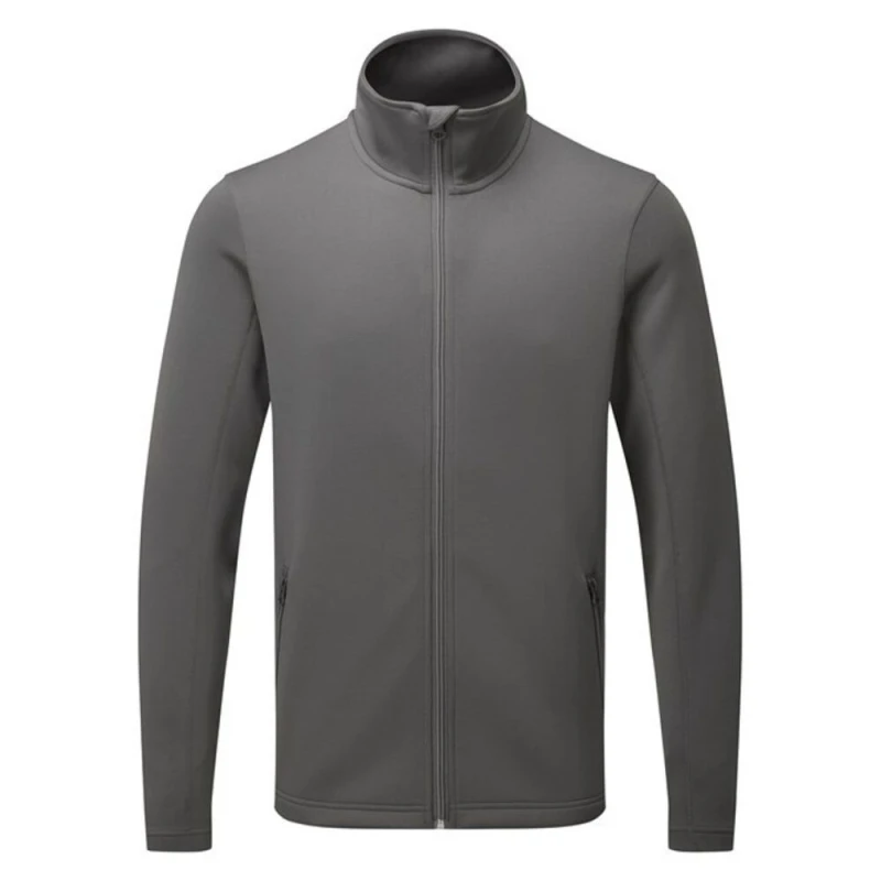 Image of Premier Premier Men Zipped Jacket in Dark Grey Size: Small Dark Grey S Male 5059958859555
