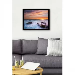 Image of SC1272 Multicolor Decorative Framed MDF Painting