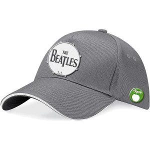 Image of The Beatles - Drum Mens Baseball Cap - Grey