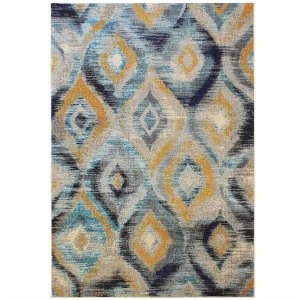 Image of Asiatic Colores Rug - 80 x 150cm - Ikat Blue