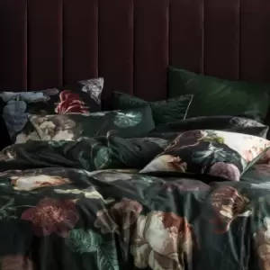 Image of Linen House Winona Pillowcase Pair Cotton Ivy