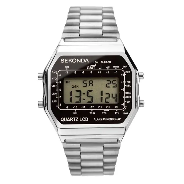 Image of Sekonda 1816 Retro Digital Bracelet Watch - W31200