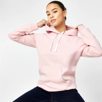Image of Jack Wills Wills Classic Logo Hoodie - Blush