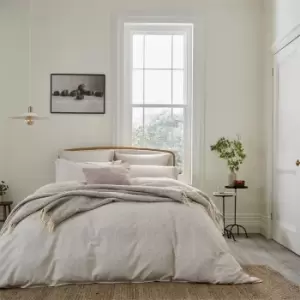 Image of Bedeck of Belfast Florin Cover Set Linen - Heather/Tumeric