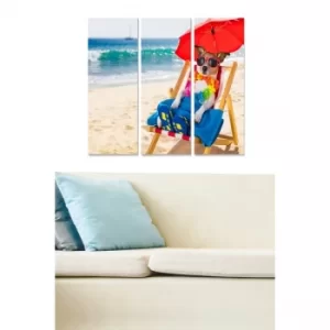 Image of MDF633648062 Multicolor Decorative MDF Painting (3 Pieces)