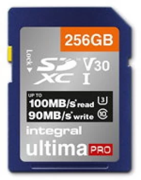 Image of Integral Ultima PRO 256GB SDXC Memory Card