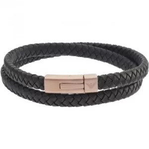 Image of Emporio Armani PVD EGS2175221 Rose Plated Men Bracelet