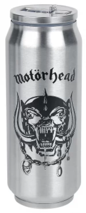Image of Motorhead Can-Shaped Drinks Bottle Drinking Bottle multicolour