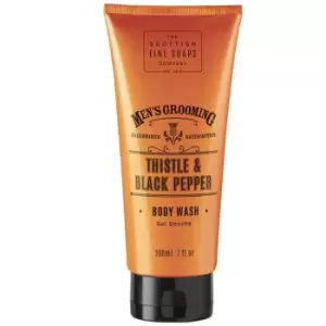 Image of Scottish Fine Soaps Mens Grooming Thistle & Black Pepper Body Wash 200ml
