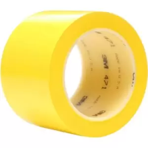 Image of 3M 471F 471G50 PVC tape Yellow (L x W) 33 m x 50 mm