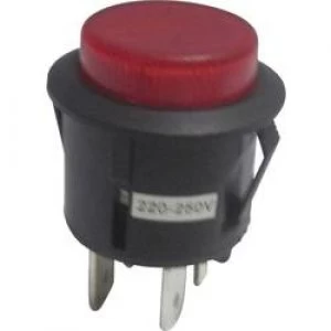 Image of Pushbutton 250 V AC 6 A 1 x OffOn SCI R13 527AL