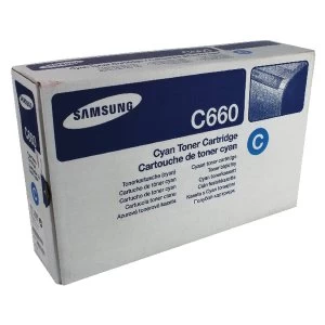 Image of Samsung CLP C660B Cyan High Yield Toner Cartridge ST885A