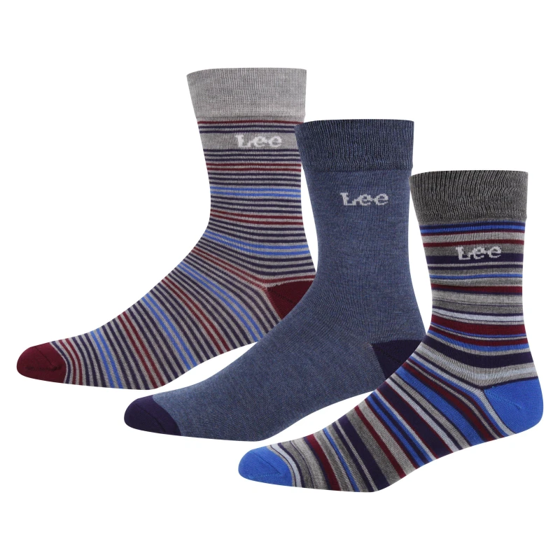 Image of Lee Socks 3pk - Multi Multi 7 - 11