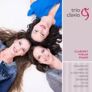 Image of Trio Clavio Stravinsky/Bartok/Schoenfeld/Hurnik/Brunner/ Clarinet Violin Piano by Trio Clavio CD Album