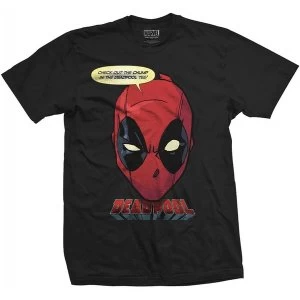Image of Marvel Comics - Deadpool Chump Mens XX-Large T-Shirt - Black