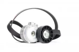 Image of GATES Poly V-Belt FORD,CITROEN,PEUGEOT K026PK1218 2110256,ME4M5Q6D361CA,16112782 Ribbed Belt,V Ribbed Belt,Multi V Belt,Poly Belt,V-Ribbed Belt Set