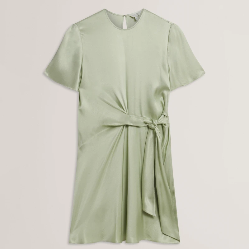 Image of Ted Baker Ted Mini T-ShrtDress Ld62 Lt-Green female 8 (XS)